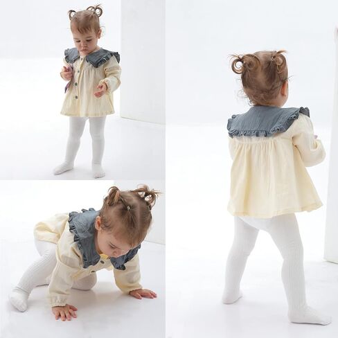 Mini Angel Baby Tights طفلة صغيرة كابل متماسكة طماق القطن جوارب طويلة 5 حزمة in Kuwait