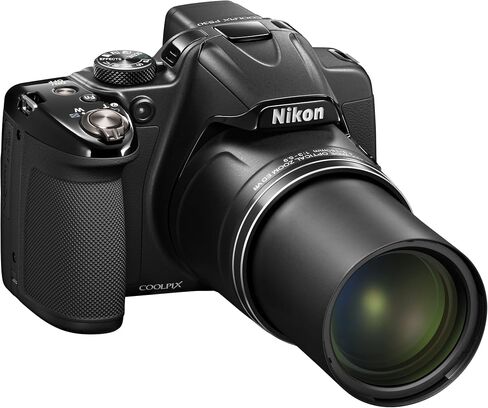 Nikon COOLPIX P530 16.1 MP CMOS Digital Camera with 42x Zoom NIKKOR Lens and Full HD 1080p Video (Black) in Saudi Arabia