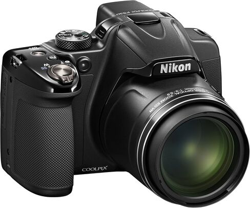 Nikon COOLPIX P530 16.1 MP CMOS Digital Camera with 42x Zoom NIKKOR Lens and Full HD 1080p Video (Black) in Saudi Arabia