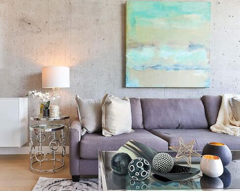 كرات جميلة سوداء صغيرة مزخرفة للأوعية - مجموعة كرات مزخرفة 3 قطع × 3 قطع، ديكور رائع للأدراج والمزهريات in Kuwait