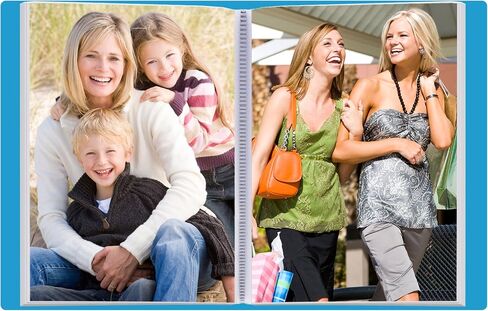 Pioneer Photo Albums I-46M/BL 36 Pockets Hold Memories Mini Photo Album, Blue, 4" x 6" in Saudi Arabia