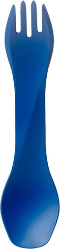 humangear GoBites Uno | Travel & Camping Utensils | Portable & Convertible Dining Ware | Multi-Functional Spork, Titanium in Kuwait