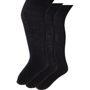 جوارب Jefferies Socks للفتيات الصغيرات من قطن بيما مكونة من 3 قطع (للرضع/الأطفال الصغار/الأطفال الصغار/الأطفال الكبار)