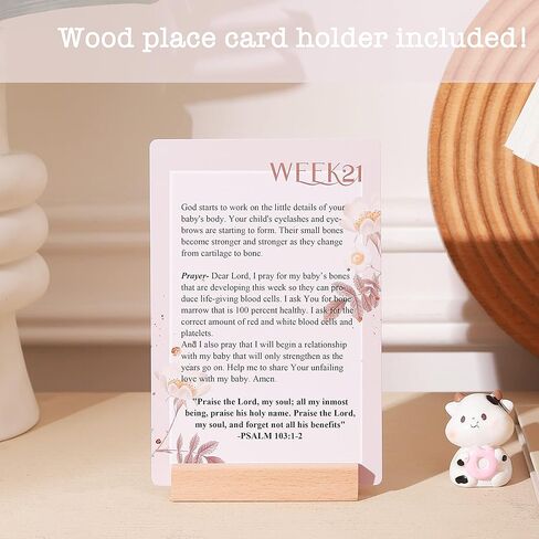 بطاقات صلاة الحمل، هدية للأم لأول مرة، يجب أن يكون لها الحمل، هدايا مذكرات الحمل للامهات لأول مرة، إعلان الحمل والطفل، توقع أن يكون الوالدان هدايا فريدة، بطاقات مراحل الطفل in Kuwait