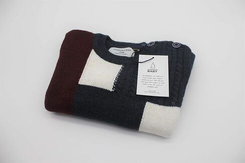 سترة CHUBBYBUN BABY للأولاد بياقة دائرية وألوان متعددة مع أزرار للكتف in Kuwait