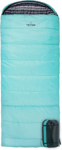 TETON Sports Celsius Regular Sleeping Bags, All Weather Bags for Adults and Kids Camping Made Easy and Warm Compression Sack Included in Kuwait