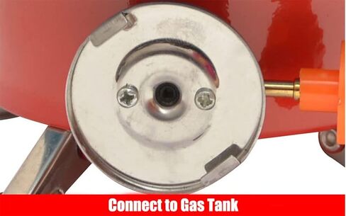 موقد تخييم ثلاثي الشعلات مع محول علبة الوقود، زجاج أمامي قابل للطي وحقيبة تخزين، مجموعة موقد تخييم محمول قابل للطي للنزهات الخارجية والمشي لمسافات طويلة in Kuwait