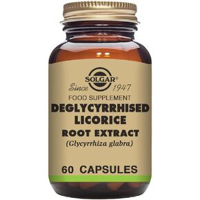 Solgar كبسولات نباتية موحدة ذات فعالية كاملة ومستخلص جذر عرق السوس، 60 كبسولة in Kuwait