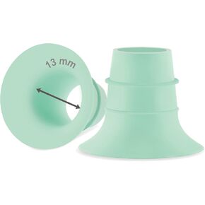 Maymom 13mm Flange Insert Compatible with Elvie Single/Double Electric, Elvie Stride 24mm Wearable Cup, Not Original Elvie Stride Replacement Pump Parts