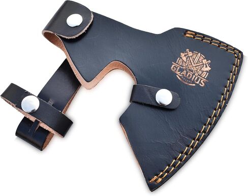 غلاديوس كرافتس | فأس فايكنغ رائع مصنوع يدويًا - مثالي لهواة الجمع والمتحمسين | أصلي، مصنوع بحرفية | فأس على طراز العصور الوسطى مزود بفولاذ متين وقوي عالي الكربون (GC-AX13) in Kuwait