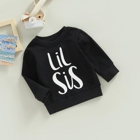 Kayotuas شقيقة مطابقة القمصان الخريف Crewneck البلوز طفل فتاة طويلة الأكمام البلوز سترة القمم ملابس الربيع لطيف in Kuwait