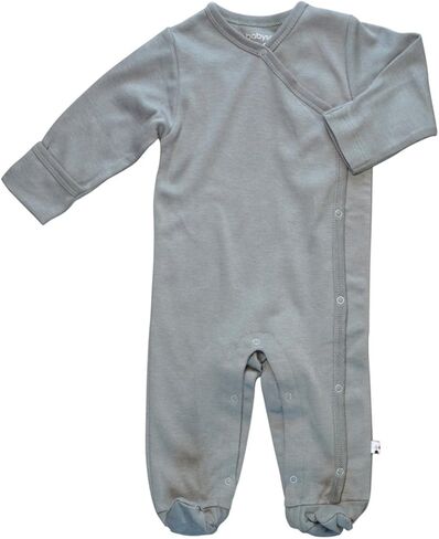 Babysoy Organic Long Sleeve Solid Footie/Coverall in Kuwait