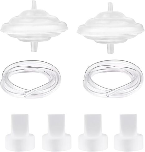 10pcs Duckbill Valves and 4pcs Silicone Membrane Replacement Parts Compatible with Spectra S1 S S2 9 Plus Breast Pumps,Not Original Spectra Pump Parts in Saudi Arabia
