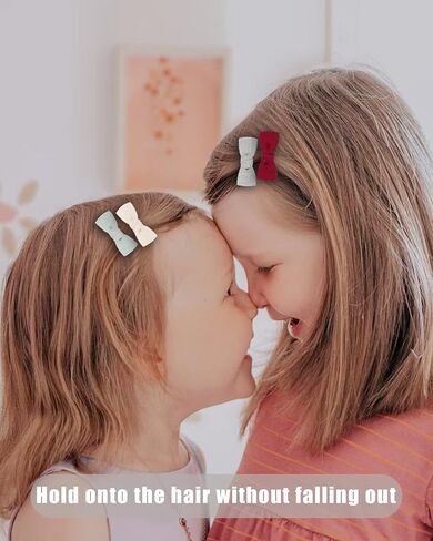 Jollybows 60 قطعة من مشابك شعر الأطفال للفتيات مبطنة بالكامل مشابك شعر للأطفال حديثي الولادة إكسسوارات شعر ناعمة in Saudi Arabia