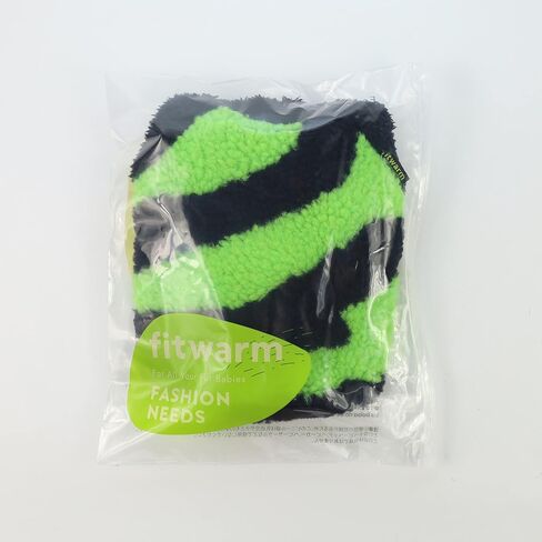 سترة بقلنسوة للكلاب من Fitwarm Camo Sherpa، ملابس للكلاب الصغيرة والبنات والأولاد، معطف شتوي للحيوانات الأليفة، ملابس للقطط، أخضر ليموني، مقاس كبير in Kuwait