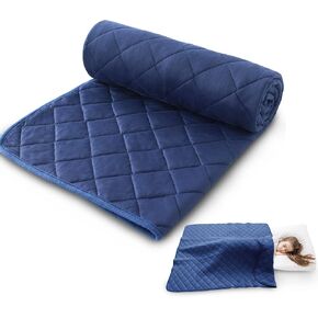 Biloban Toddler Comforter, Down Alternative Quilted Blanket, 39x47 Grey | Super Soft, Lightweight, Machine Washable, Breathable Fabric, for Crib, Stroller & Travel in Kuwait