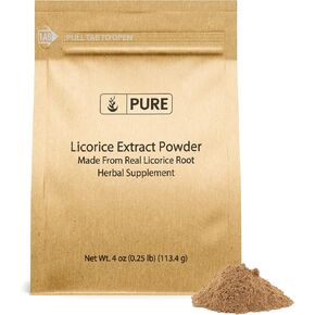 Licorice Extract (8 oz), Pure & Natural, Non-GMO & Gluten-Free Mulethi, Eco-Friendly Packaging in Saudi Arabia