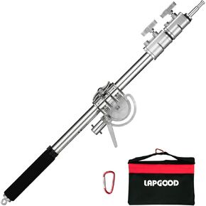 Heavy Duty Extension Boom Arm Bar C-Stand for Photography C Stand and Light Stand,Adjustable 37-91 Inch Crossbar Holding Arm with Sand Bag for Softbox,Studio Strobe,Monolight,LED Video Light,Reflector in Kuwait