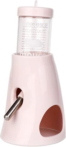 Hamster Water Bottle with Stand, Small Animal Water Dispenser, with Hideout Space, Leak-Proof, for Dwarf Hamsters in Kuwait
