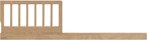 Soho Baby Everlee Island Crib to Toddler Bed Guard Rail Conversion Kit, Honey Wood in Saudi Arabia