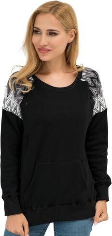 سترة Bearsland النسائية من الصوف ملابس الأمومة، سويت شيرت للرضاعة الطبيعية in Kuwait