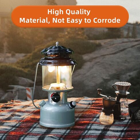 بوكين مجموعة من 4 قطع بديلة لكوب مضخة الفانوس والموقد من الجلد الطبيعي من كولمان in Kuwait