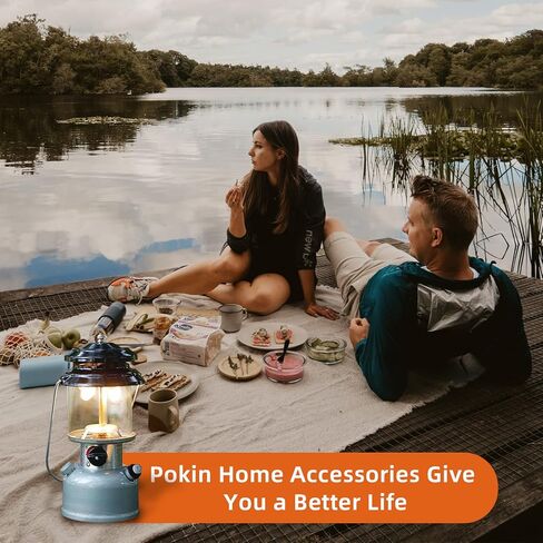 بوكين مجموعة من 4 قطع بديلة لكوب مضخة الفانوس والموقد من الجلد الطبيعي من كولمان in Kuwait