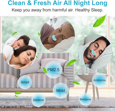 أجهزة كهربائية مضادة للشخير، تأثير واضح، آمنة ومريحة، تيار إدي مزدوج، للرجال والنساء، جميع أشكال الأنف وجميع الأعمار in Kuwait