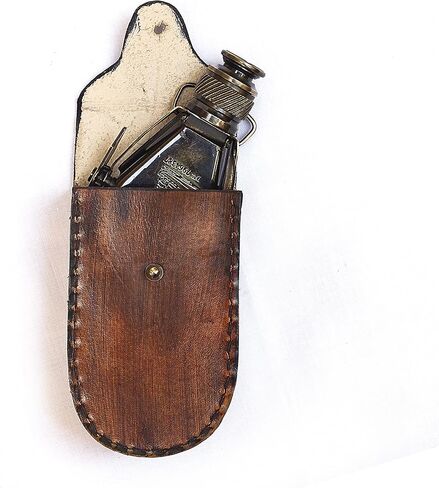 Antique Small Vintage Single Binocular with Leather Case Maritime R & J Beck London Nautical in Saudi Arabia