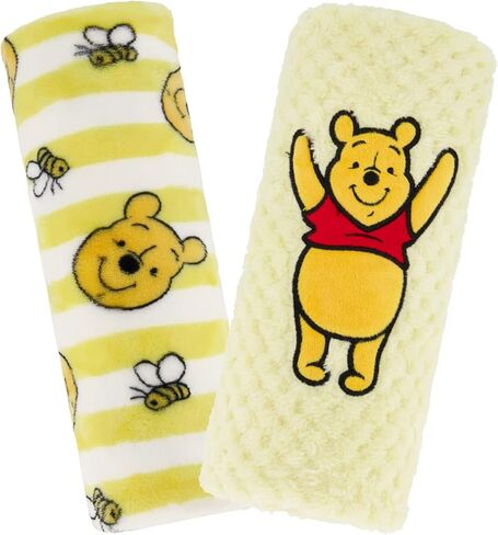 Disney 2-Pack Baby Blanket for Infants and Newborns, Plush Textured Fleece Mickey Mouse Blanket, for Toddler Boys in Kuwait