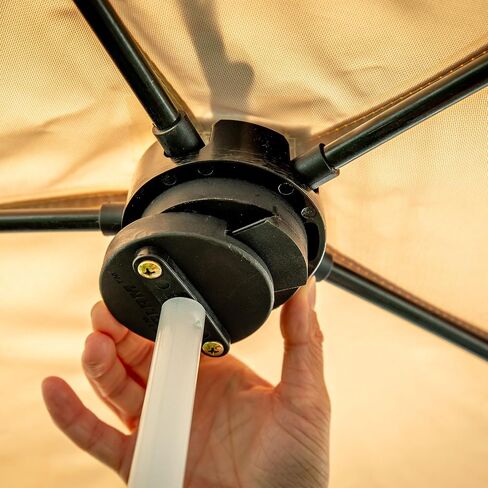 CLAM 17367 ClamLock Extendable Roof Support Pole Compatible with Ice Hub Shelter, Screen Tent, and Hunting Blind, Accessory Only in Saudi Arabia