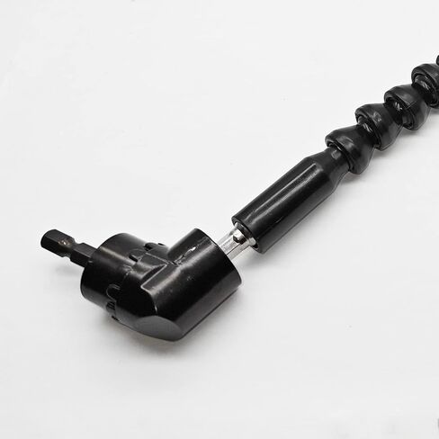 وصلة لقمة مرنة مع محول لقمة بزاوية يمنى 105 درجة لمفكات الطاقة، وصلة لقمة قابلة للانحناء بطول 10 بوصة (مجموعة واحدة) in Kuwait