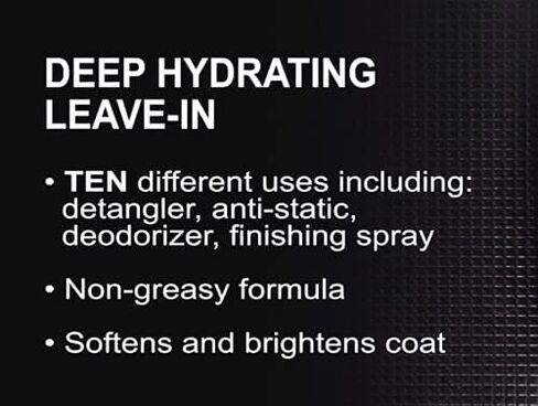 Soos Pet Conditioner Deep Hydrating Leave-in Natural Dead Sea Minerals Skin Moisturizer Polish Deeply Absorbing with Vitamins Natural Ingredients for Dogs and Cats - 1x Pet Conditioner (500ml) in Saudi Arabia