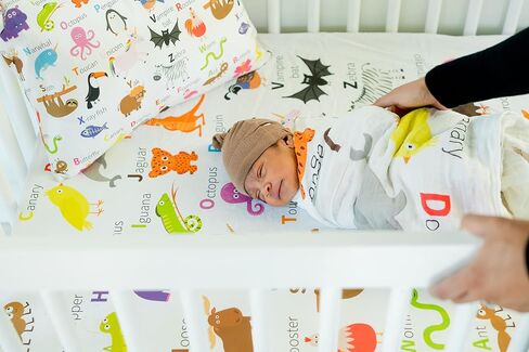 Addison Belle 100% Cotton Toddler Pillowcase 2 Pack - Alphabet+Mermaid - Fits Both 13"x18" and 14"x19" Pillows - Soft, Durable & Breathable in Kuwait