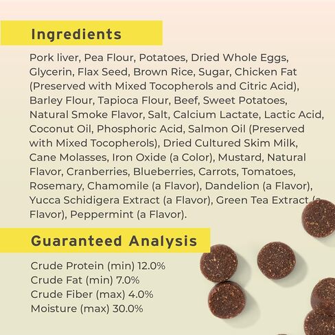 Pet Botanics 20 oz. Pouch Training Rewards Soft & Chewy Large Bites, Bacon Flavor, with 250 Treats Per Bag, The Choice of Top Trainers, for Large Breed Sizes in Kuwait