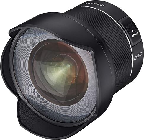 Rokinon 14mm F2.8 Full Frame Auto Focus Wide Angle Weatherproof Lens for Nikon (IO14AF-N) Black in Saudi Arabia