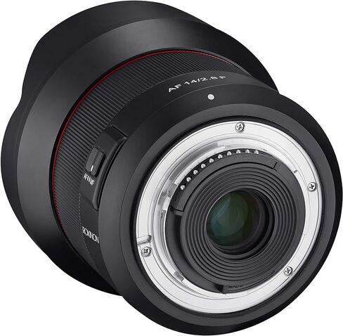 Rokinon 14mm F2.8 Full Frame Auto Focus Wide Angle Weatherproof Lens for Nikon (IO14AF-N) Black in Saudi Arabia