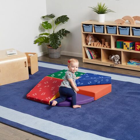 ECR4Kids SoftZone Junior Tiny Twisting Climber، مجموعة لعب للمبتدئين، Earthtone، 5 قطع in Saudi Arabia