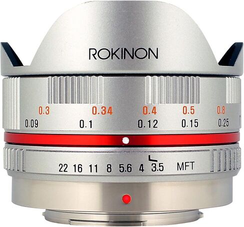 Rokinon FE75MFT-B 7.5mm F3.5 UMC Fisheye Lens for Micro Four Thirds (Olympus PEN and Panasonic), Black in Saudi Arabia