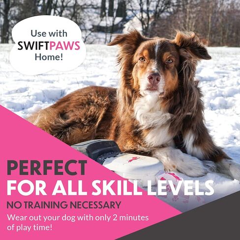 Swift Paws - Roll of Braided Nylon Line #18 Home Lure Course Dog Chase Toy, 250ft, Pink in Kuwait