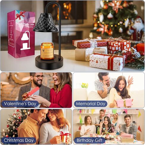 مصباح تسخين الشموع الكهربائي من بانباندا: سخان إذابة الشمع مع مؤقت - مصباح تسخين الشمع الكهربائي - مصباح شمعة لديكور المنزل in Kuwait