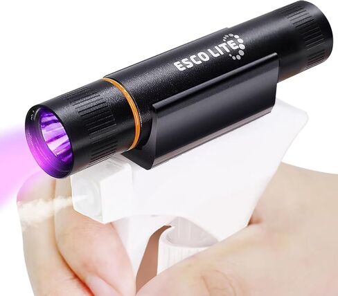 Escolite UV Flashlight Black Light, 51 LED Camo 395 nM Ultraviolet Blacklight Flashlights Detector for Dog Urine, Dry Pet Stains, Bed Bug, Finding Scorpion,Matching with Pet Odor Eliminator in Kuwait