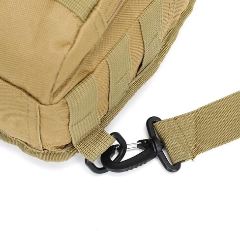 ABCAMO Tactical Sling Bag Small Crossbody Pack Chest Bag for Men Outdoor EDC Bagpack Shoulder Bag Sports Bag for Men in Saudi Arabia