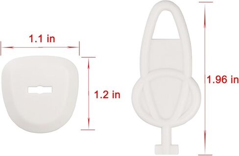 أغطية القابس الكهربائية لحماية الأطفال من ULEVER لسلامة الأطفال (24 قابس + 4 مفاتيح) in Kuwait