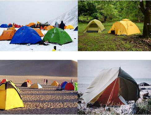 12-Inch Tent Stakes, Heavy Duty Camping Stakes, Forged Steel Tent Pegs Unbreakable and Inflexible, Available in Rocky Place Dessert Snowfield and Grassland (Black) (12in-4parks) in Saudi Arabia