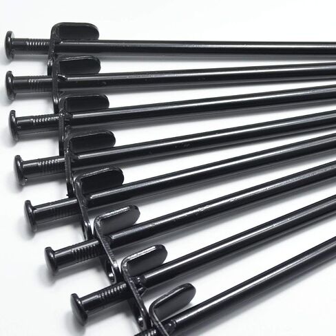 Tent Stakes, Heavy Duty Camping Stakes 12in-12parks Forged Steel Tent Pegs Unbreakable and Inflexible - Available in Rocky Place Dessert Snowfield and Grassland in Saudi Arabia