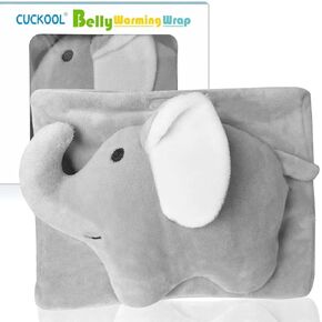 Baby Colic and Gas Relief, Heated Tummy Wrap for Newborns Belly Relief by Soothing Warmth, Baby Heating Pad Swaddling Belt Relief & Soothe Gas, Colic and Upset Stomach for Newborns to Toddler (Puppy) in Kuwait