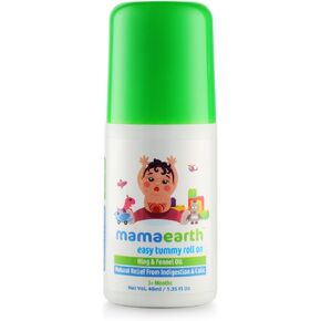 ماما ايرث بكرة دوارة ايزي تامي مع الشمر للهضم وتخفيف الجسم للاطفال والرضع، صنعت في جبال الهيمالايا - لا تسبب الحساسية، خالية من السموم، طبيعية بالكامل بمكونات عضوية in Kuwait