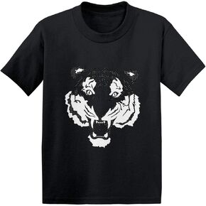 Tiger Face - Fierce Spirit Animal Infant/Toddler Cotton Jersey T-Shirt in Kuwait