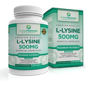 حمض اميني اساسي ممتاز من بيور بريميوم (اقصى قوة) يدعم صحة الجهاز المناعي - 200 قرص in Kuwait